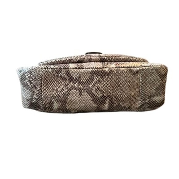 Coach Campbell Satchel Snakeskin Convertible Leather Shoulder Bag Purse - NWOT - Picture 10 of 14
